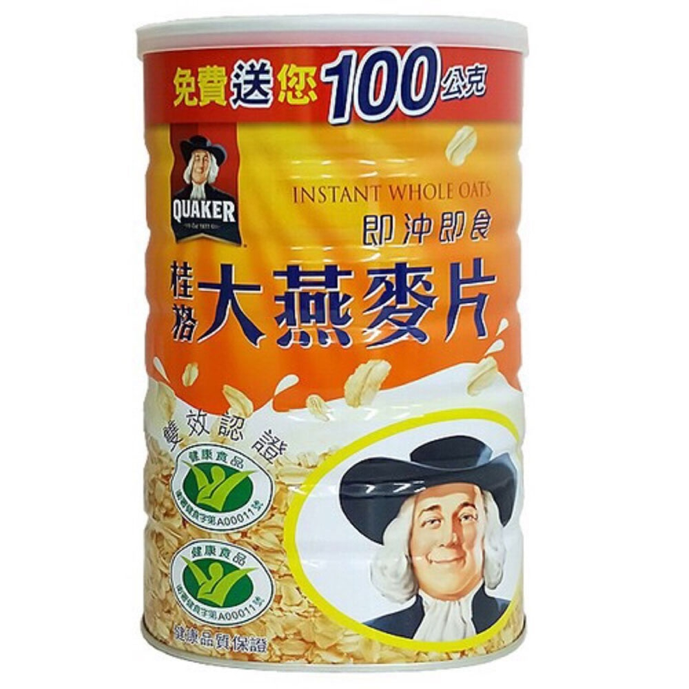 桂格 即沖即食大燕麥片 700g/罐