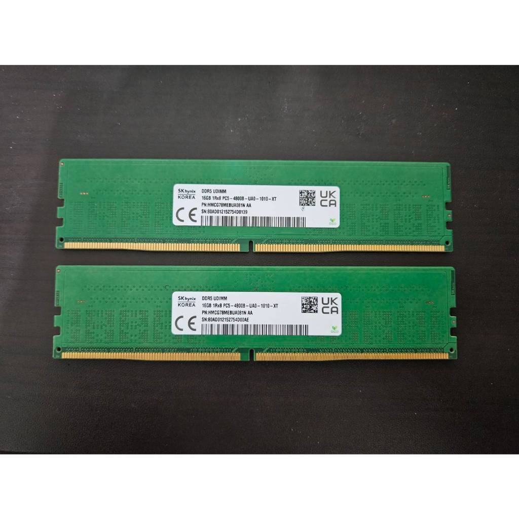 SK Hynix, DDR5-4800, 16GB的價格推薦 - 2026年7月 | 比價比個夠BigGo