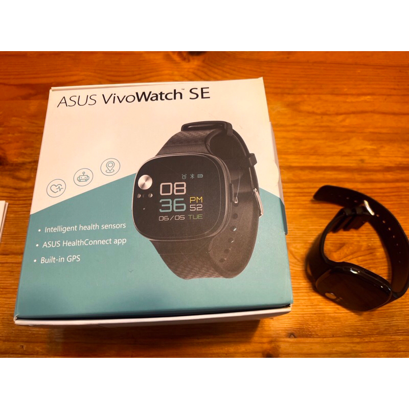 （二手）ASUS VivoWatch SE (HC-A04A) GPS智慧手錶 (血壓錶)