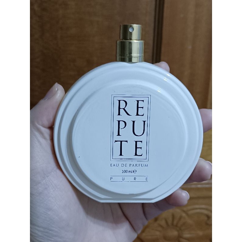 REPUTE PURE 女性淡香精 樣品 ⚠️大約剩40~50ml ⚠️無蓋&amp;無盒 ⚠️瓶身髒污及微刮傷