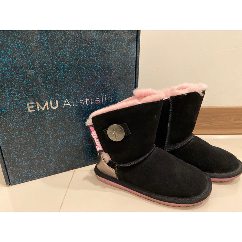 EMU Australia 日本限定聯名款女童雪靴 17cm