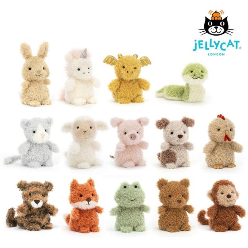 《現貨》🇬🇧Jellycat Little毛茸茸系列 獨角獸 老虎 北極熊 英國官網熱門款