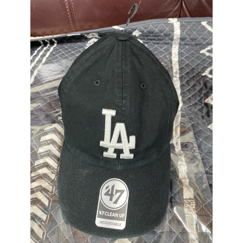 glitter。47Brand 47 MLB LA Los Angeles Dodgers 道奇隊 黑色 老帽全新拍照