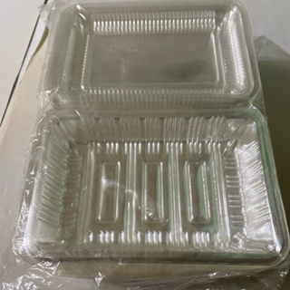 食品包裝盒/透明塑膠盒/透明盒子/透明餅乾盒（100個）