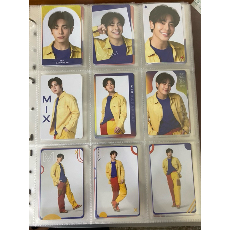 GMMTV 2022年中小卡 super color series MIX NANON OHM 二手 正版官方 小卡