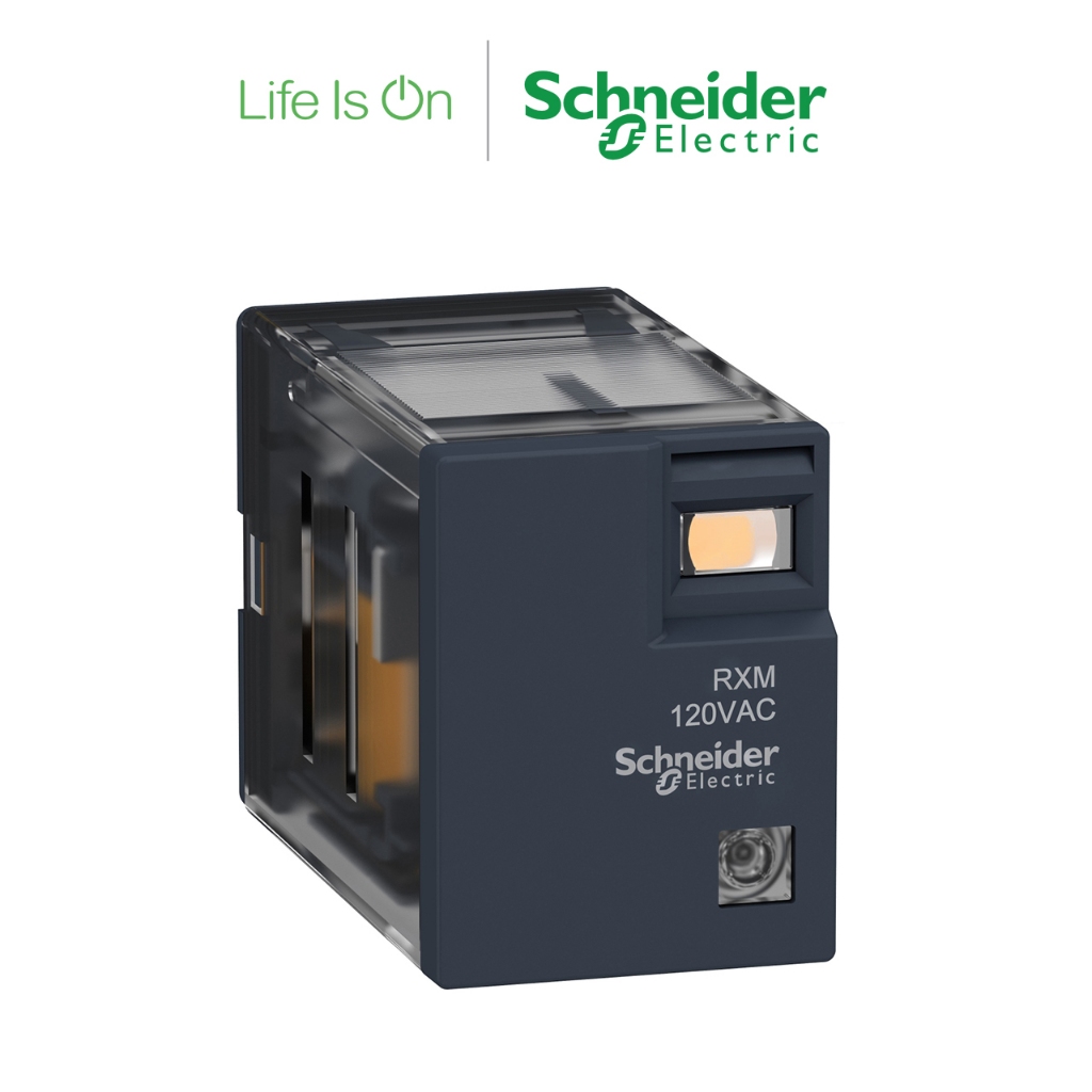 【Schneider Electric施耐德】RXM4LB2F7 小型繼電器 3A 4CO 帶LED 120V A