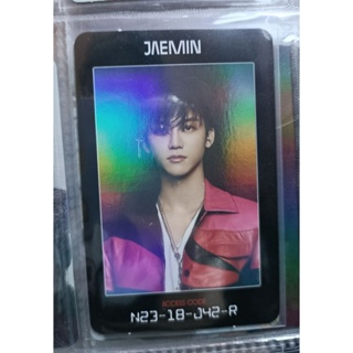 NCT 2020 Resonance 渽民 JAEMIN 小卡 Access card