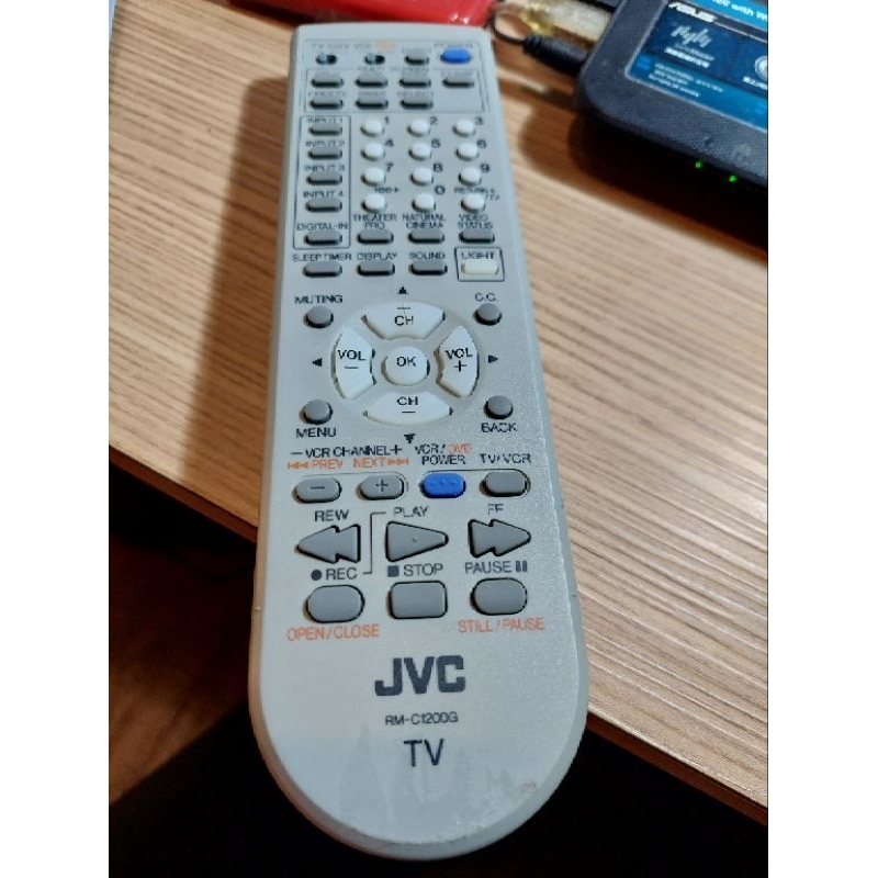 JVC 原廠電視遙控器RM-C1200G Remote Control