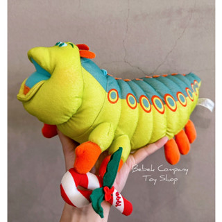 12吋 Disney a bugs life 迪士尼 皮克斯 聖誕節限定 蟲蟲危機 heimlich 毛毛蟲 玩偶 玩具