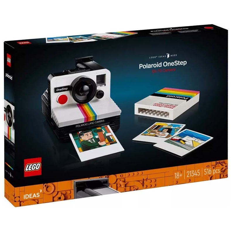 ［想樂］全新 樂高 LEGO 21345 IDEAS #53 Polaroid OneStep SX-70 相機 拍立得
