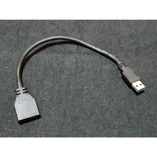 USB 3.0 19pin 母頭 轉接成 USB A頭