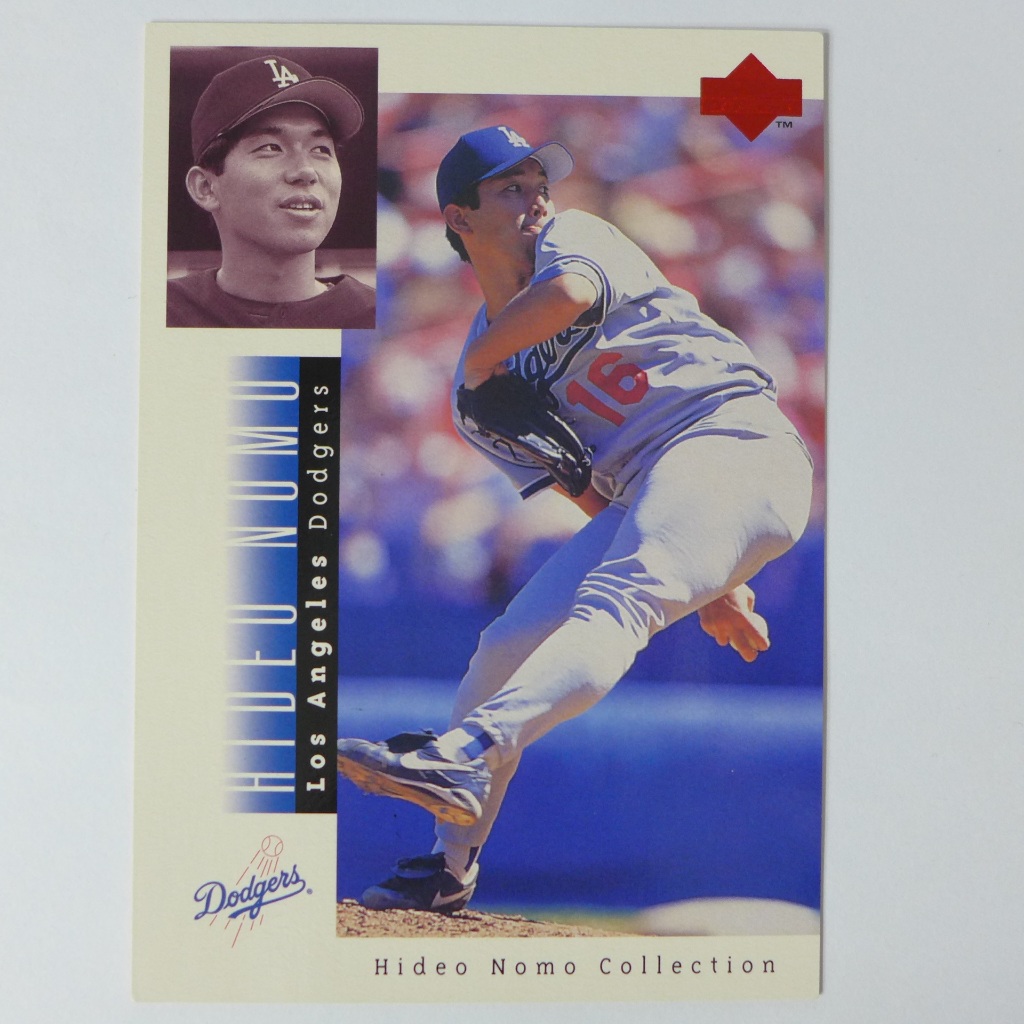 ~ Hideo Nomo ~MLB球星/野茂英雄 1996年UD.MLB棒球卡.大張球員卡/9