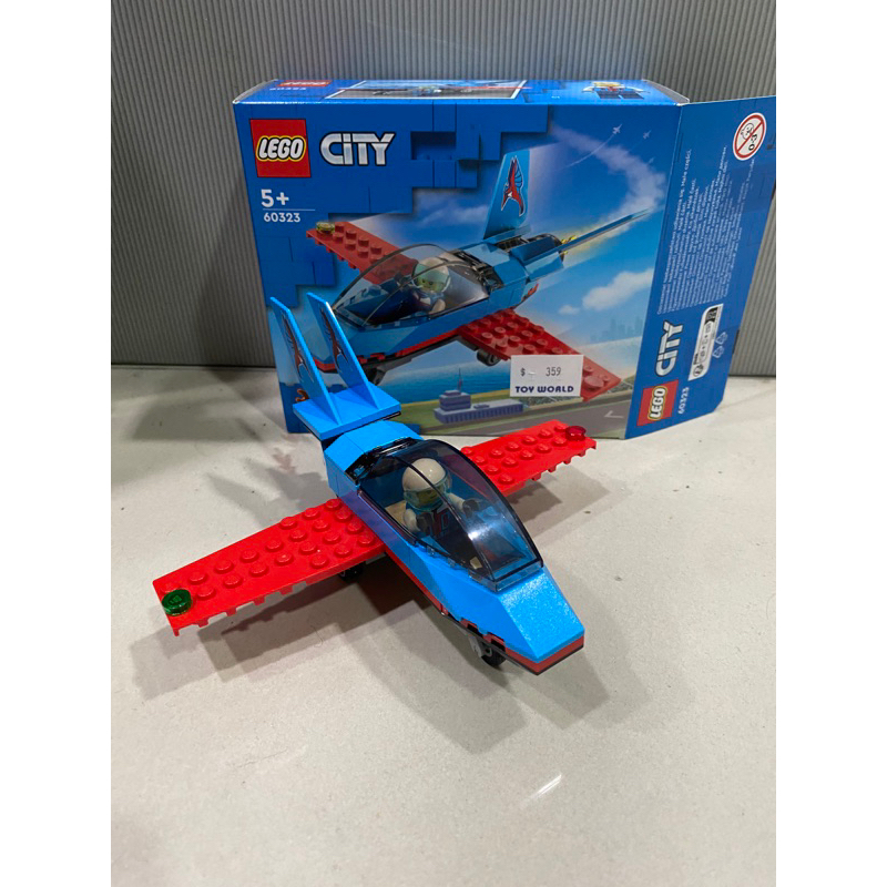 樂高 積木 LEGO 樂高盒組 積木 60323 城市CITY系列 CITY系列 特技飛機