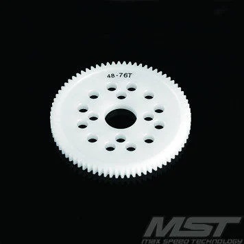 尼克模型 MST 48P 輕量競賽用大直齒 76T 精確車削 無吊牌 全新