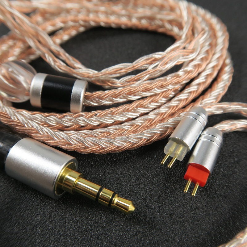 CM 0.78 2pin耳機線 16股 銅銀混編 單晶銅鍍銀 升級線 適用 0.75 4.4平衡 A3000 A4000