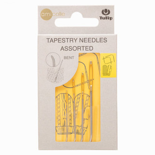 【居家手作】日本廣島Tulip 彎頭縫針組 TAPESTRY NEEDLES ASSORTED (BENT TIP)