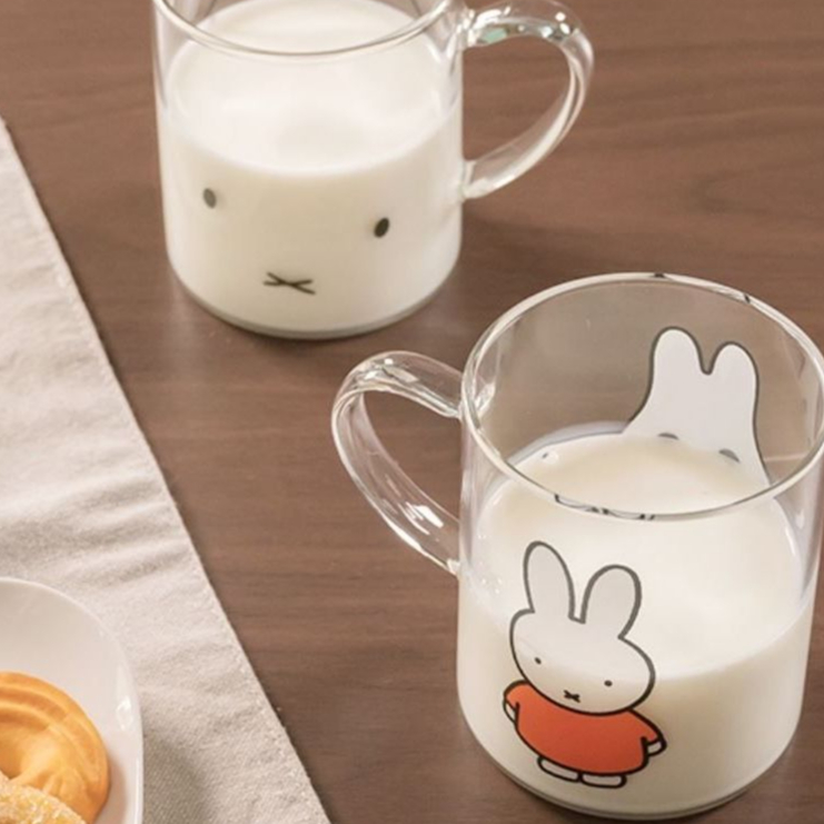【GENIAL】MIFFY玻璃馬克杯-共6款《拾光玻璃》送禮 米飛兔 水杯 日本製