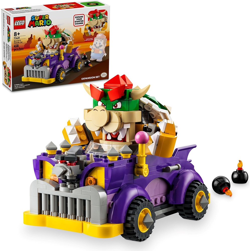 LEGO樂高 LT71431 Super Mario 瑪利歐系列 - 庫巴的高速公路車