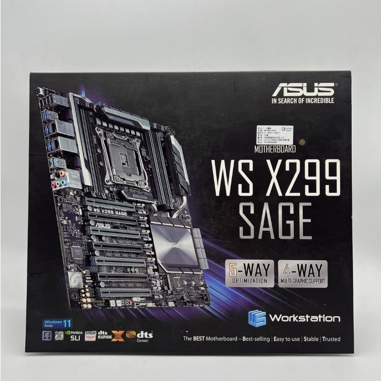 近全新✅ ASUS WS X299 SAGE 主機板 #X299 #2066