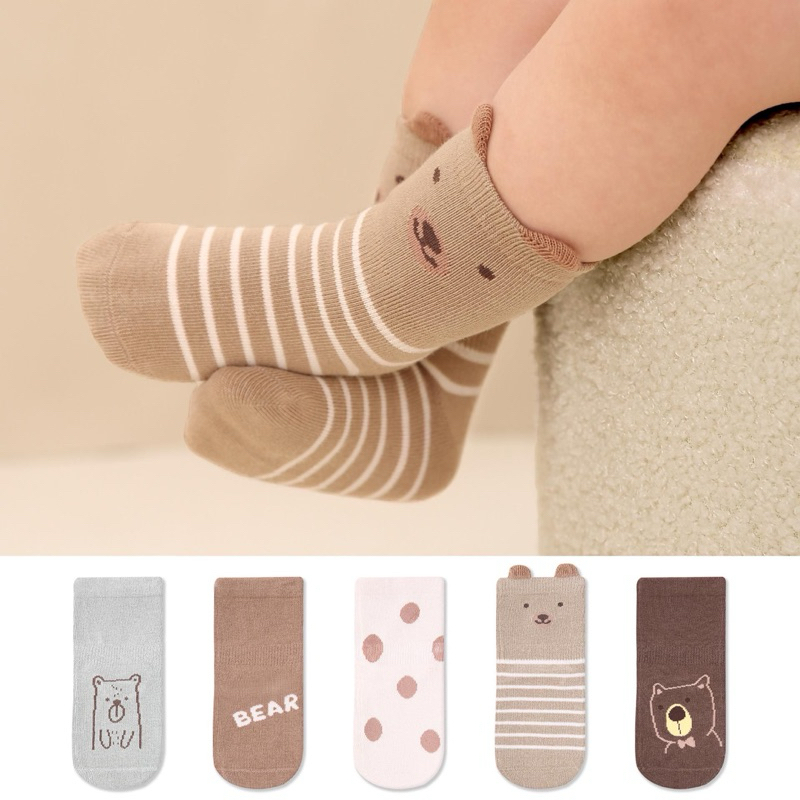 🍡He11o Wan🍡現貨+預購 小熊系列中筒襪 寶寶中筒襪 兒童中筒襪 SS35