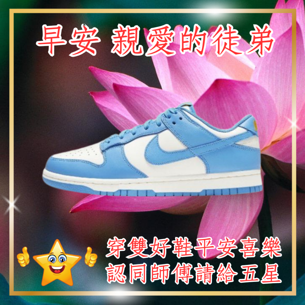 特價【SeeFoot】Nike Dunk Low 藍 白 北卡藍 水藍 天空藍 休閒 男女鞋 板鞋 DD1503-100