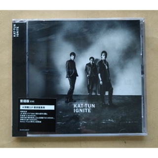 KAT-TUN 全新原創專輯 IGNITE 普通版CD+32P歌詞寫真冊，台灣正版全新108/9/11發行