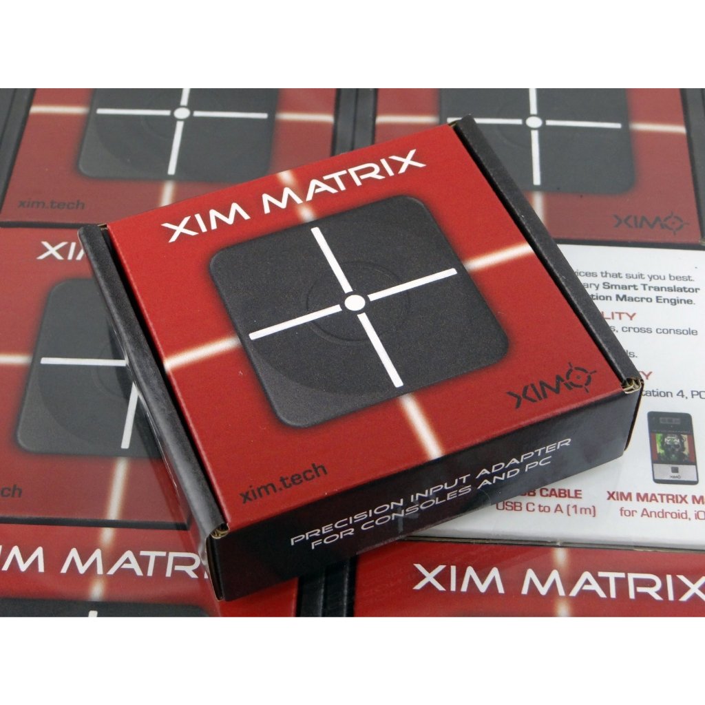 XIM MATRIX 鍵盤滑鼠陀螺儀轉換器~支持手機APP配置+巨集設定&gt;Xbox X/S/One/PS5/4/PC主機