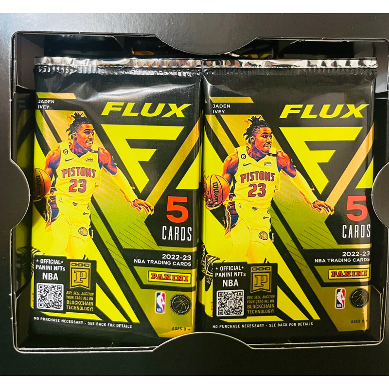 2022-23 Flux Hobby NBA Panini  熔化系列 完整盒出 散包販售 簽名卡 球員卡 卡盒 卡包