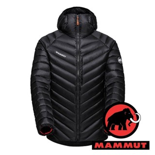 【MAMMUT 長毛象】Broad Peak 男鵝絨FP800連帽外套『黑』1013-02960 戶外 露營 登山 健行