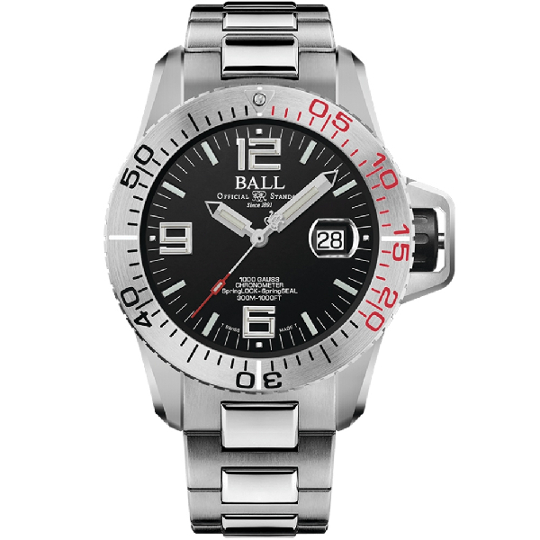B3_ BALL 波爾錶】 (DM3200A-S1C-BK) 機械潛水錶 / 黑面 42mm