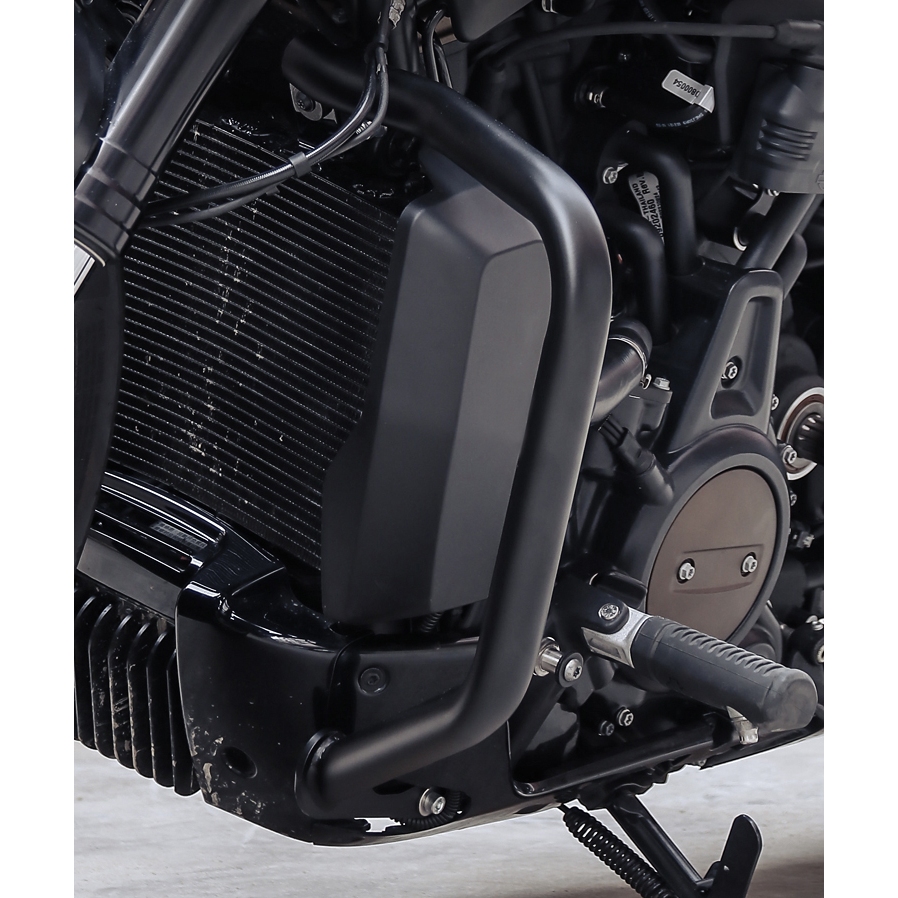 Harley Sportster S保桿 適用於 哈雷  Sportster s 排氣管改裝車身保桿 Sportster
