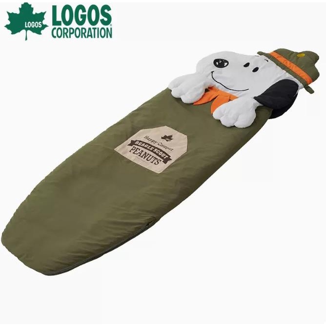 Logos 聯名x 史努比戶外露營睡袋 露營 睡袋 化纖睡袋 LG86001088