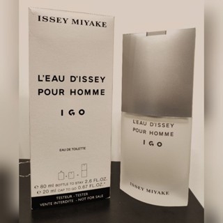 [效期2024/12]全新中文標籤ISSEY MIYAKE 三宅一生一生之水IGO男性淡香水80+20ml tester