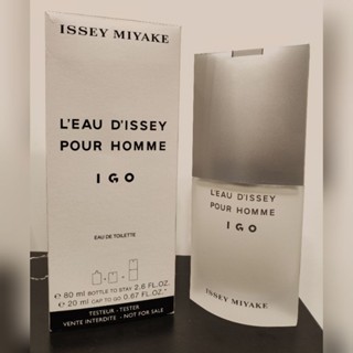 全新中文標籤正品ISSEY MIYAKE IGO三宅一生一生之水IGO男性淡香水 80ml+20ml環保包裝tester