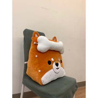 全新 忠柴 柴犬 抱枕靠墊靠枕 狗狗骨頭