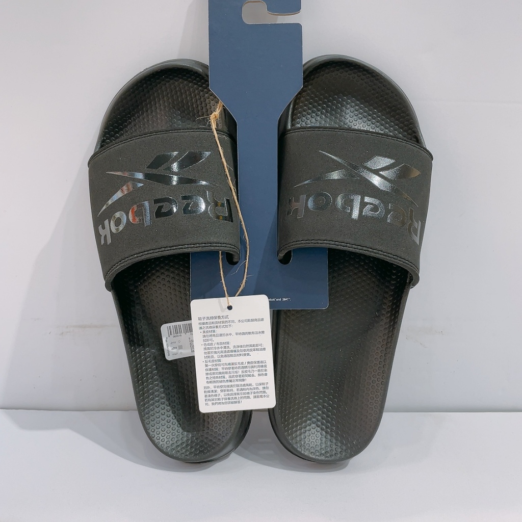 REEBOK FULGERE SLIDE 男生 黑色 運動 休閒 拖鞋 100038178