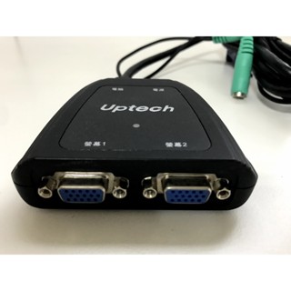 Uptech 登昌恆 VS221CA 螢幕音源分配器 VGA (一進二出)