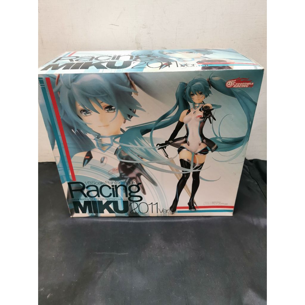 玩具 出清價! 正版 網路最便宜 2手有拆擺過 1/8 賽車女郎 初音 賽車初音 2011 初音未來 女公仔 賣1200