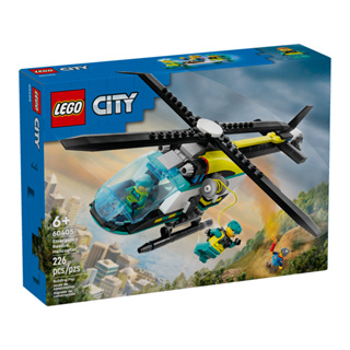 【積木樂園】 樂高 LEGO 60405 CITY系列 緊急救援直升機