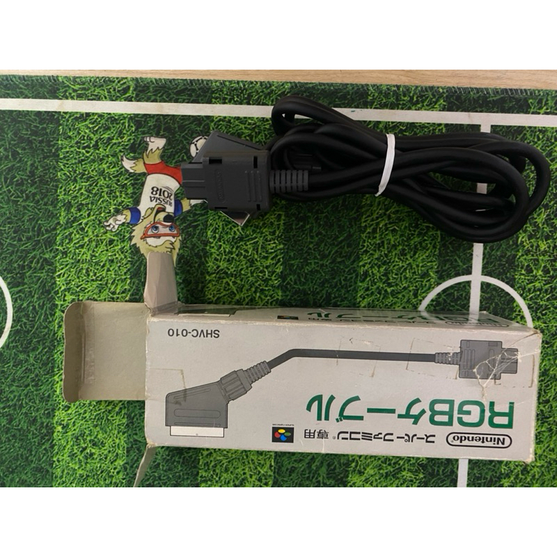 超任 SFC 原廠 scart rgb訊號線 sfc訊號線