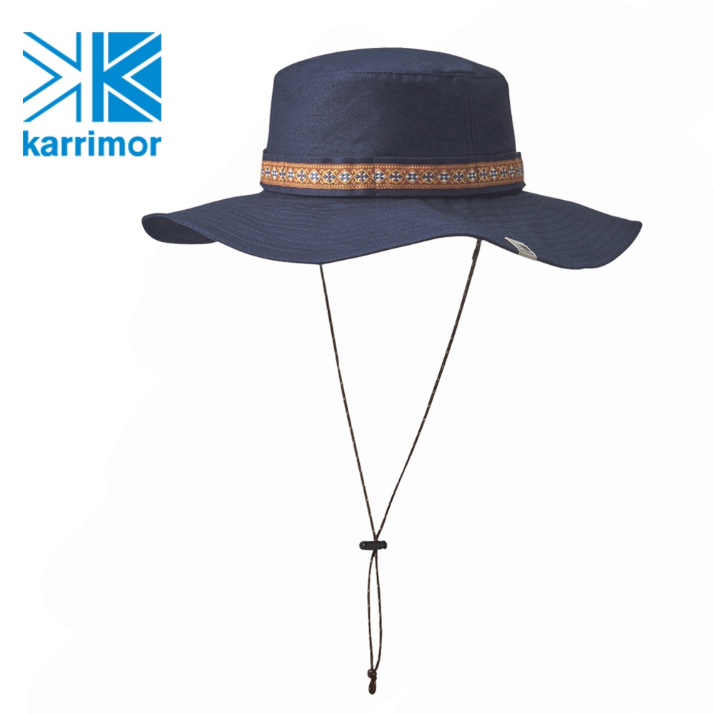 飛岳戶外-日系 Karrimor Safari Hat 抗ＵＶ圓盤帽/遮陽帽 米黃 海軍藍 軍綠