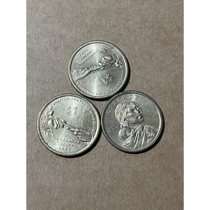 美國 1元 幣 原住民系列 紀念幣