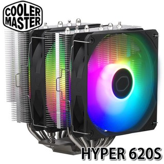 【3CTOWN】含稅 CoolerMaster Hyper 620S ARGB 雙塔雙風扇 CPU散熱器