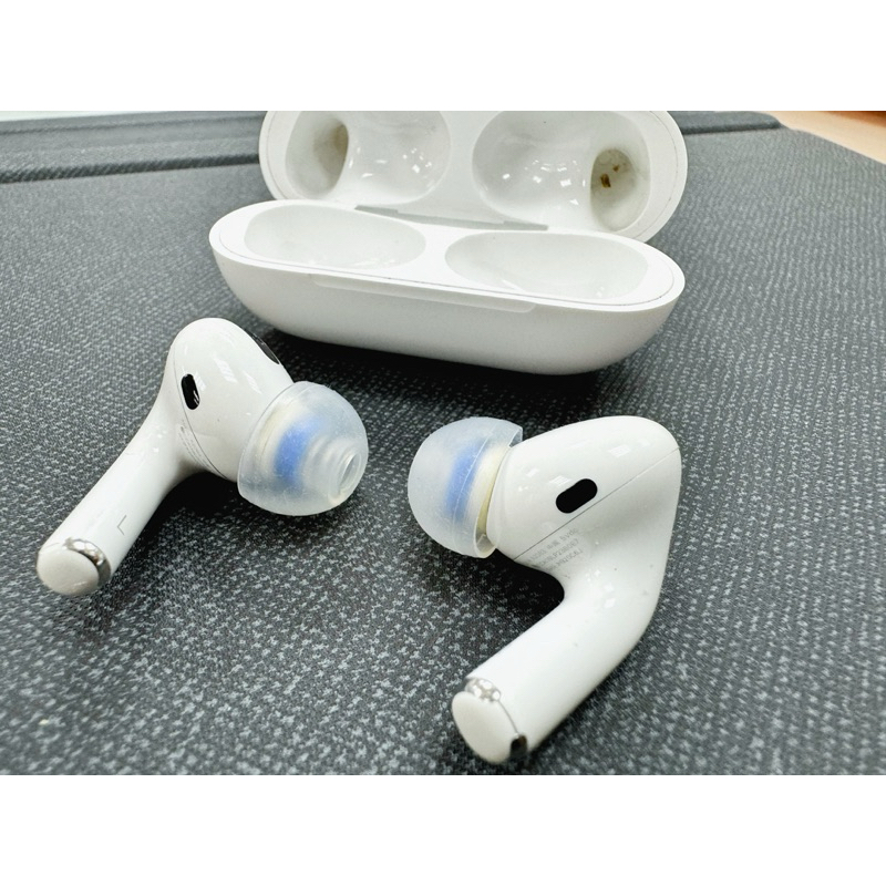 假一賠十！ / 8.5成新 原廠蘋果耳機 AirPods Pro + 無線充電盒 （一代）