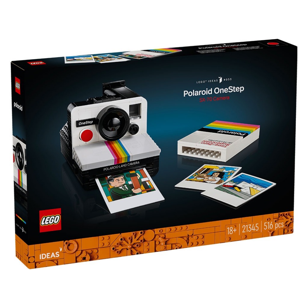 【高雄天利鄭姐】樂高 21345 IDEAS 系列 - Polaroid OneStep SX-70 相機