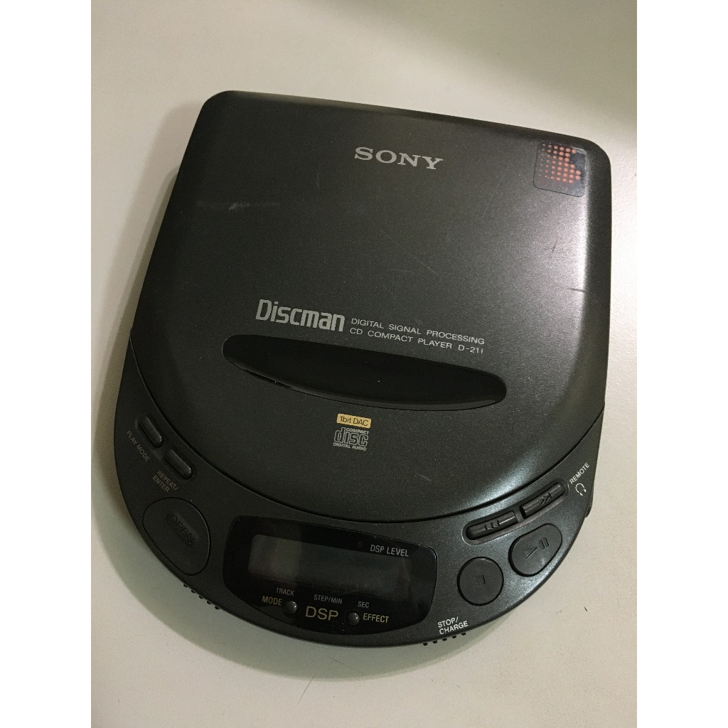 ＊絕版珍藏＊請看說明 SONY Discman D-211 CD隨身聽 旗艦機