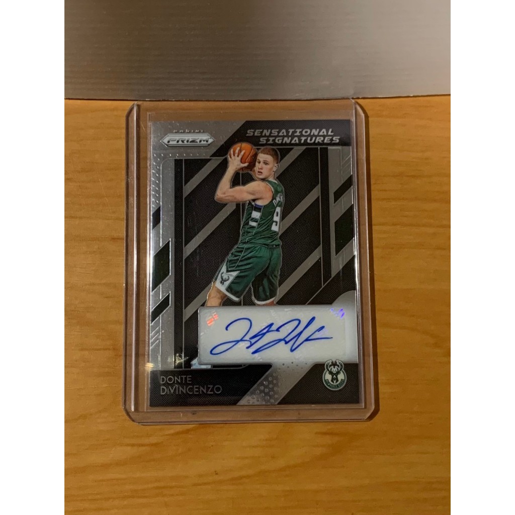 Donte Divincenzo Sensational RC Prizm 簽名 限量 NBA 球員卡