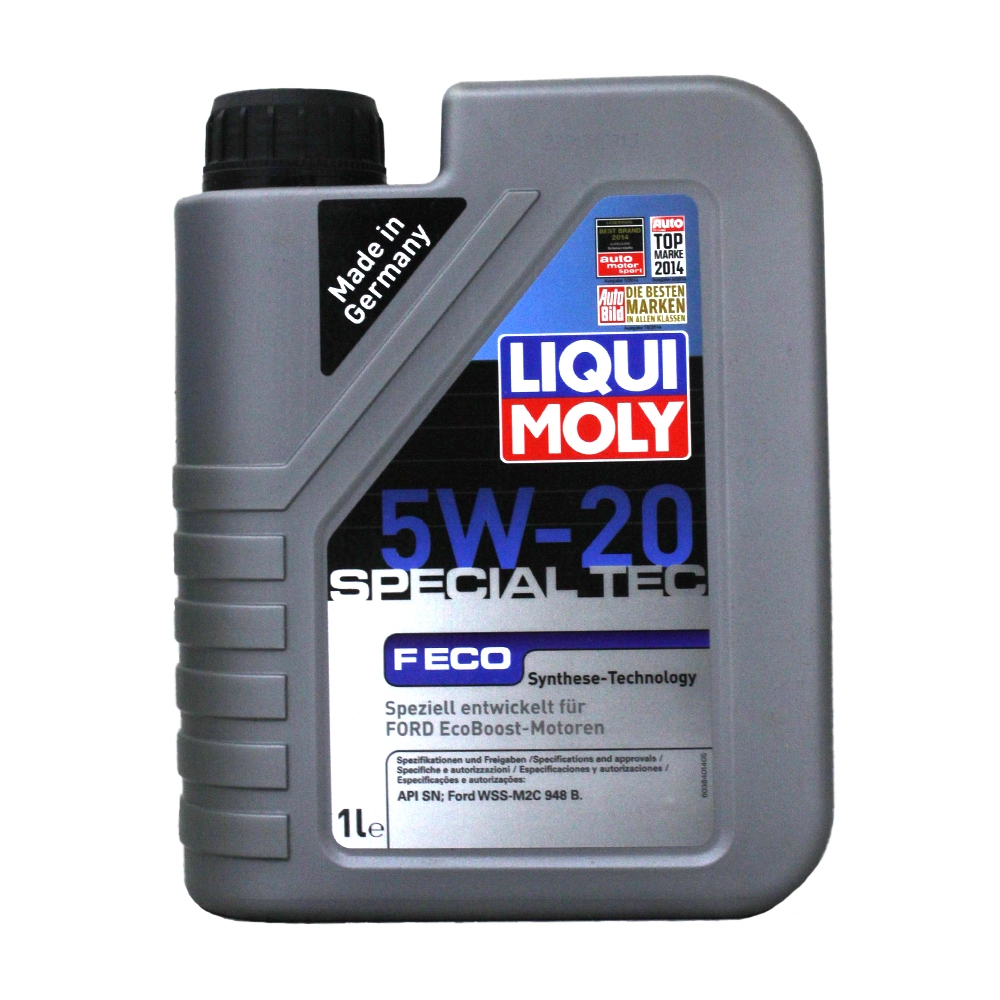 【易油網】LIQUI MOLY TEC F ECO 5W20 力魔 合成機油 #3840