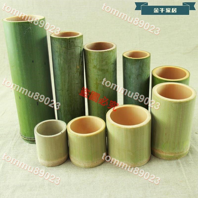 暢銷🎈竹杯*竹制品竹筒飯天然竹筒商用楠竹粽子蒸筒家用蒸飯竹管子 筆筒🎈tommu89023