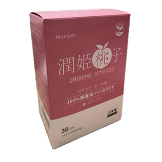 (台灣代理商貨)URUHIMEMOMOKO 潤姬桃子1盒(30條/盒 神經醯胺 )